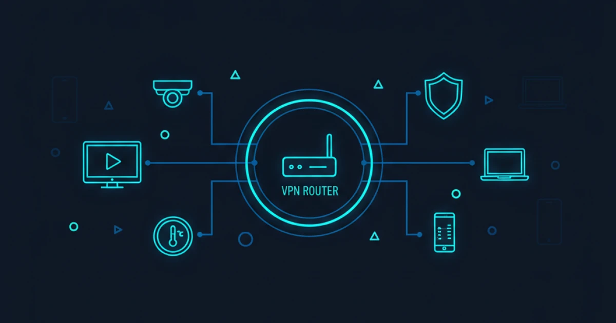 How to Route All Home Traffic Through a Router VPN